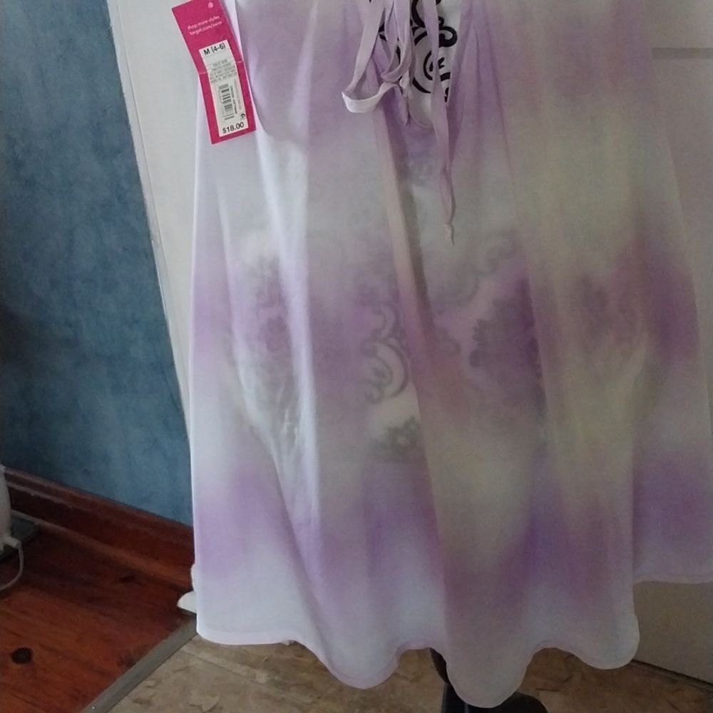 NWT Xhilaration Tie Dyed Strappy. Halter. Swimsuit. Cover -Up Siz… - Picture 6 of 12